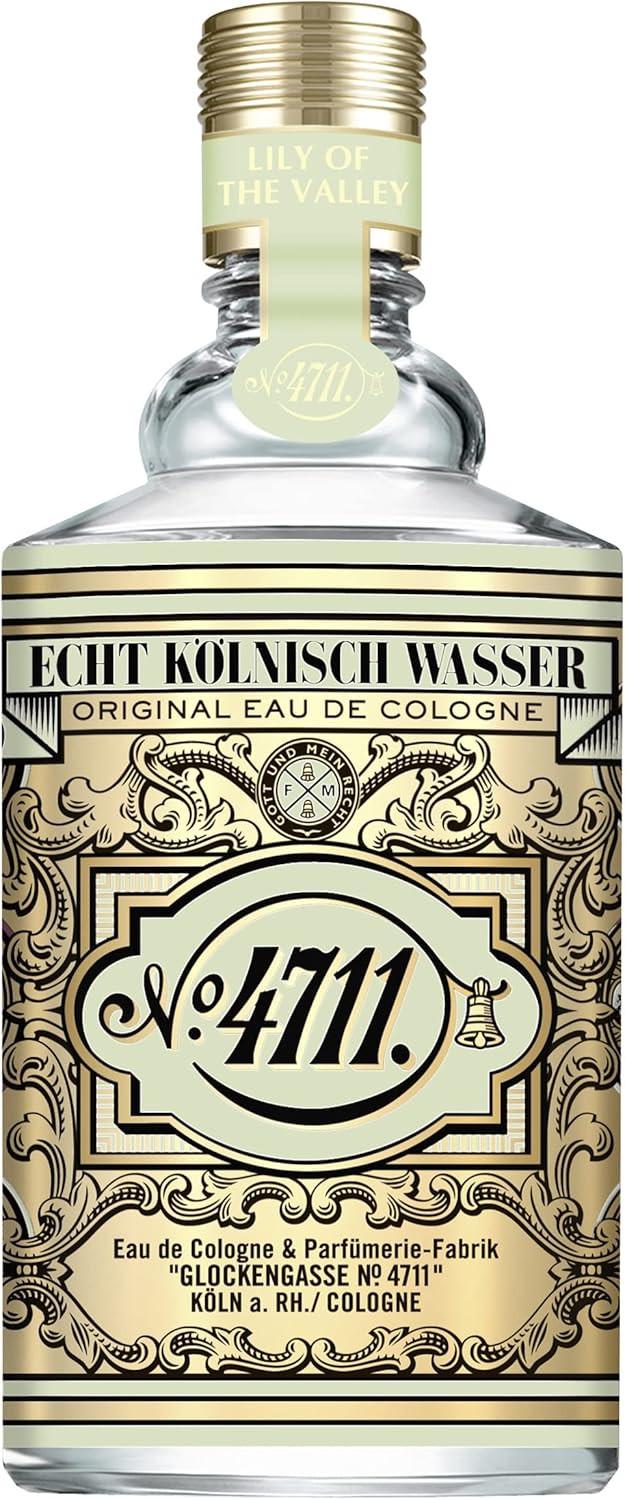 4711 Lily of the Valley Eau de Cologne Spray 100ml Fresh Floral Perfume for Women.
